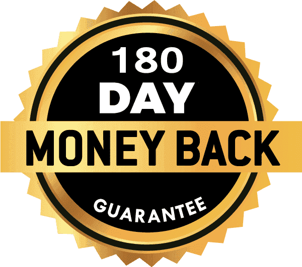 180‑Day Money‑Back Guarantee